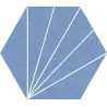 Khéops Bleu 25x25 cm